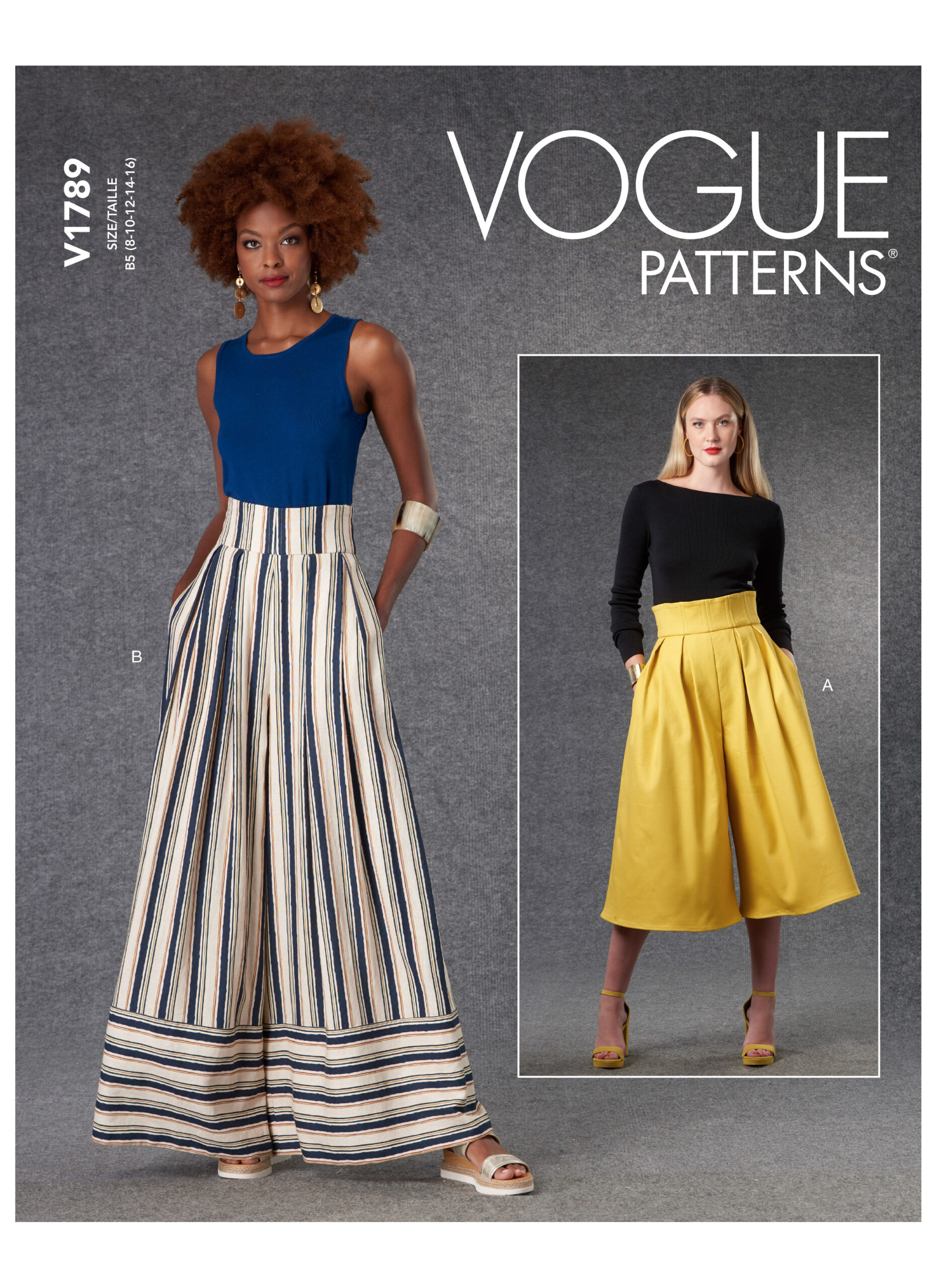 V1789 Pants, high waisted