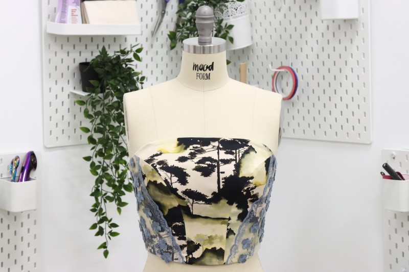 Helen Castillo x Mood Fabrics Corset