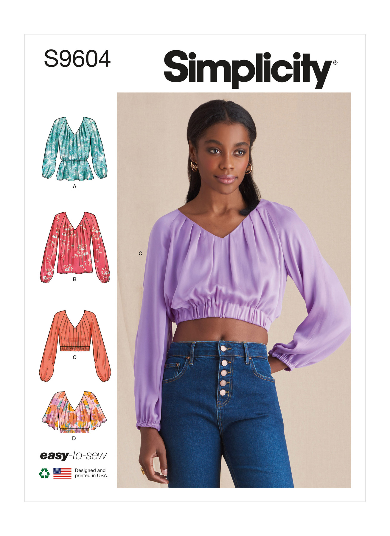 S9604 Pullover blouse