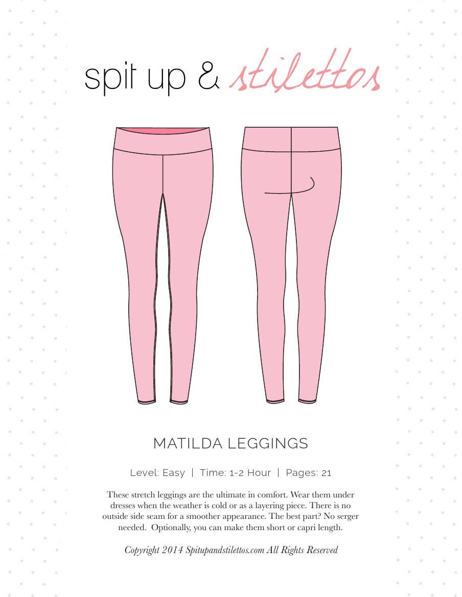 Matilda Leggings Spit Up & Stilettos