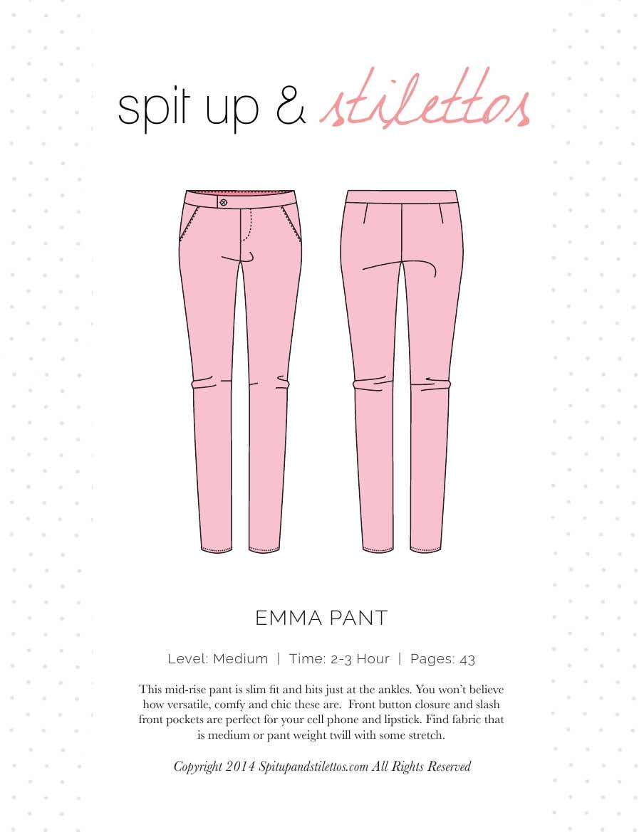 Emma Pant Spit Up & Stilettos