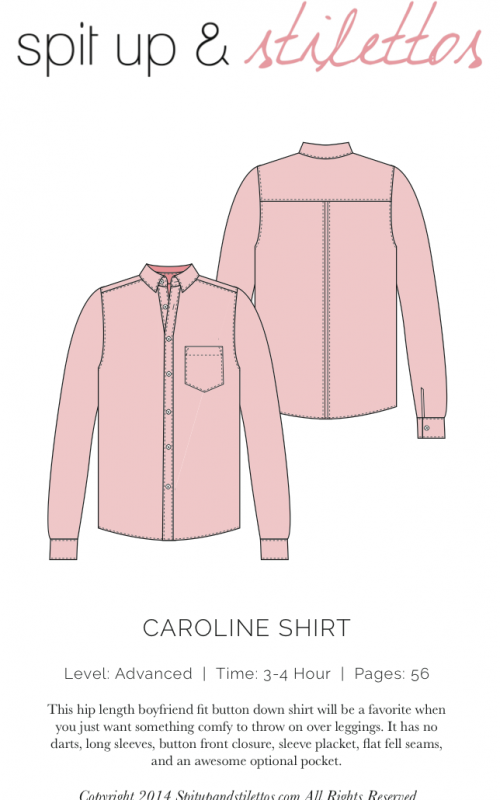 Caroline Pattern Spit Up & Stilettos