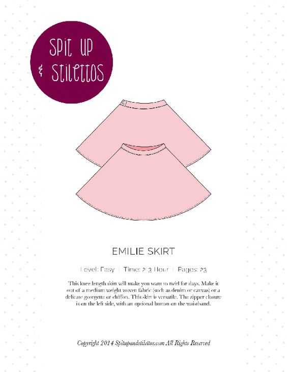 Emilie Skirt Spit Up & Stilettos