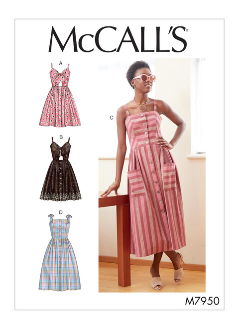 M7950 Misses’ Dresses