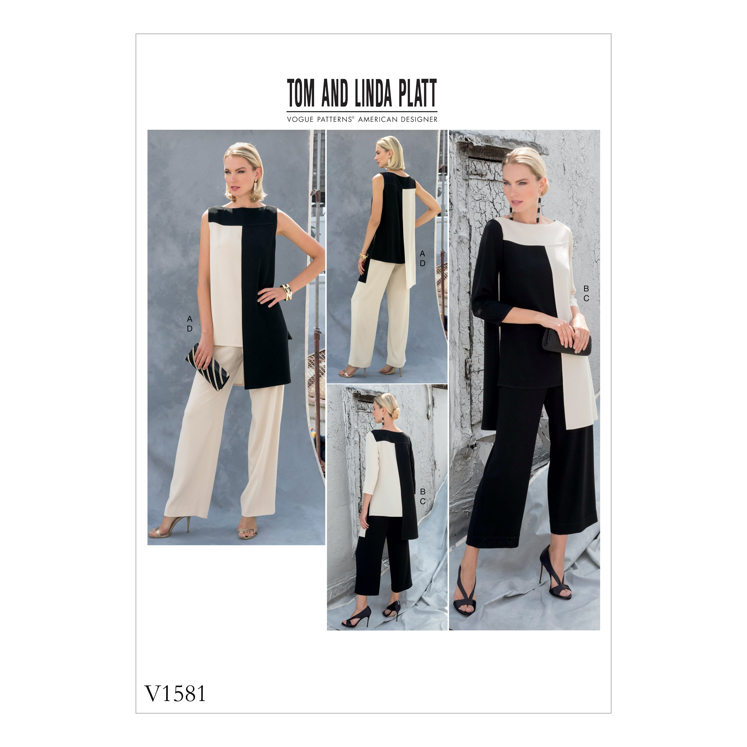 V1581 Tunic and Pants