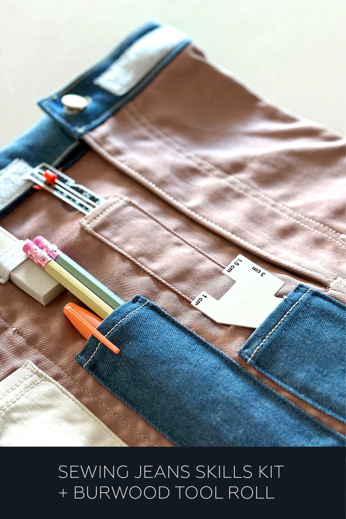 Issue 46 Jeans Skills Kit + Burwood tool roll